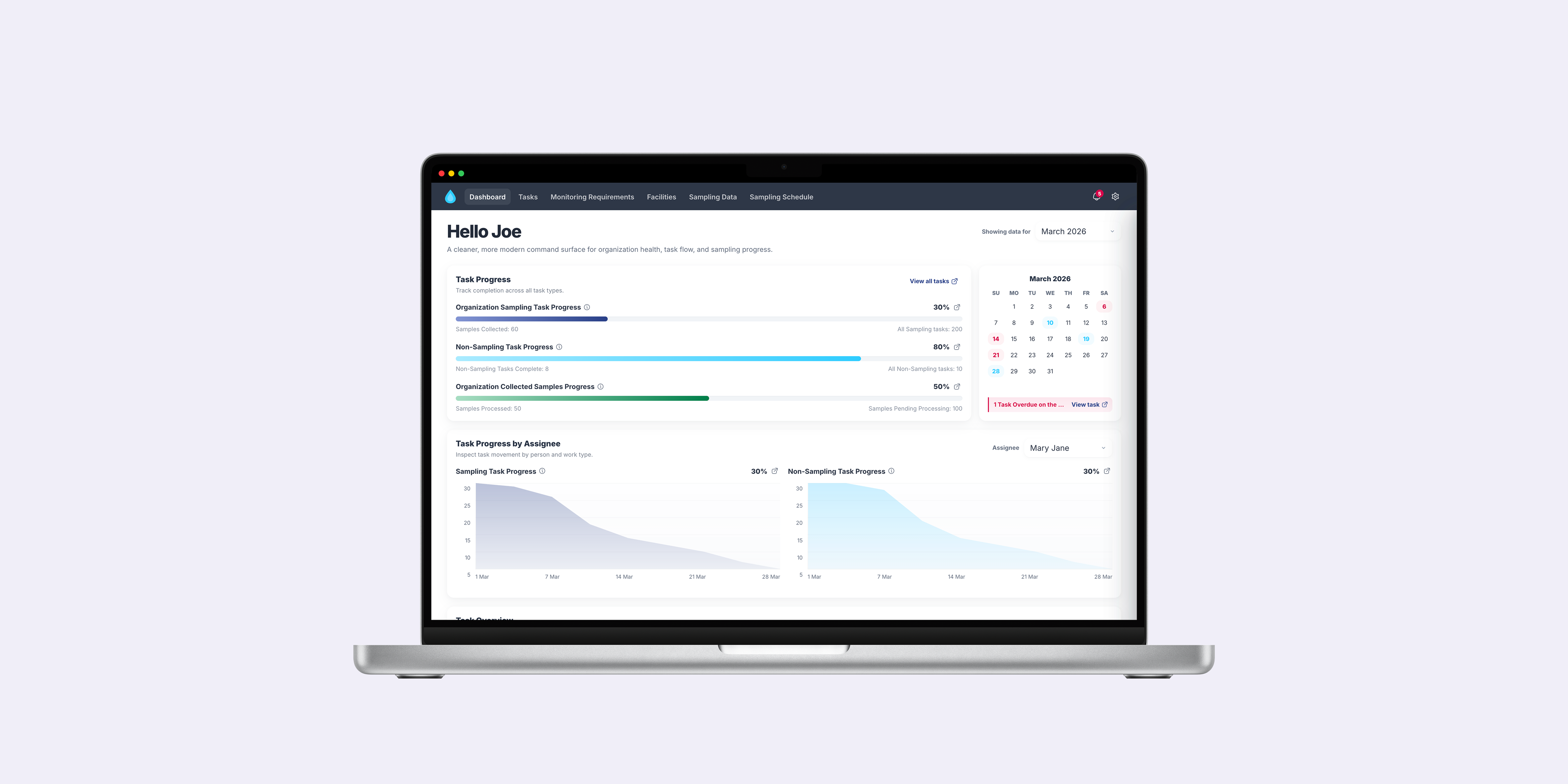 120Water Sample Manager